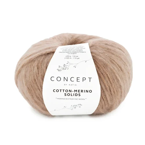 Ovillo  COTTON-MERINO SOLIDS color 60