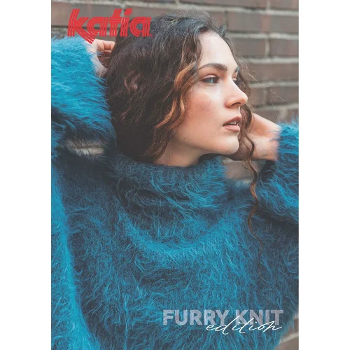 Revista Katia Mujer FURRY KNIT EDITION 1-Mujer