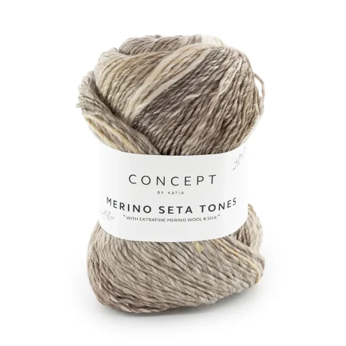 Ovillo  MERINO SETA TONES color 100