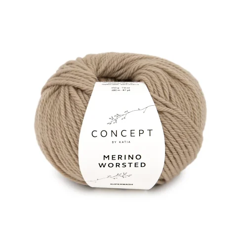 Ovillo  MERINO WORSTED color 12