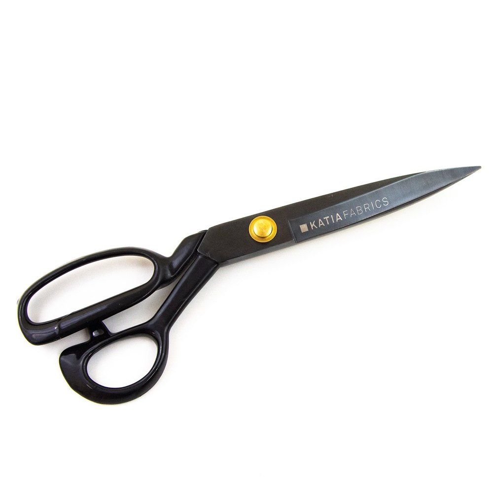 Tijeras de sastre de acero negro 28 cm de Katia